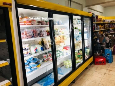 Sütlük Dolabı Market Dolabı Şişe Soğutucu