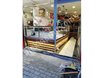 Köşeli Kasap Şarküteri Market Dolabı Reyon Dolabı