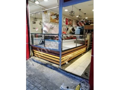 Köşeli Kasap Şarküteri Market Dolabı Reyon Dolabı