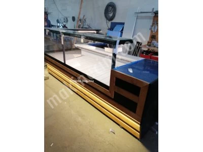 Köşeli Kasap Şarküteri Market Dolabı Reyon Dolabı
