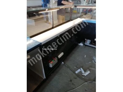 Köşeli Kasap Şarküteri Market Dolabı Reyon Dolabı