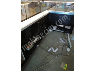 Köşeli Kasap Şarküteri Market Dolabı Reyon Dolabı