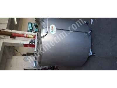 2 Tonluk Lazerli Süt Soğutma Tankı