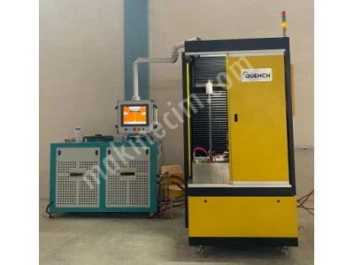 100 Kw Plc Kontrollü Dikey İndüksiyon Yüzey Sertleştirme Makinası