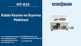 Kablo Kesme ve Sıyırma Makinesi | Mt-K35P