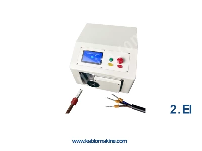 Yarı Otomatik İzole Yüzük Krimpleme Makinesi