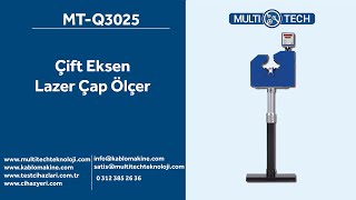 Lazer Çap Ölçer Çift Eksen