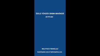 İzole Yüzük Krimpleme Makinesi