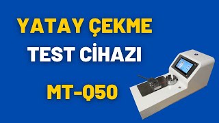 Yatay Çekme Test Cihazı