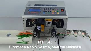 Otomatik Kablo Kesme ve Sıyırma Makinesi
