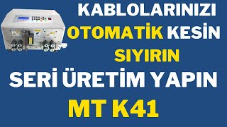 Otomatik Kablo Kesme ve Sıyırma Makinesi