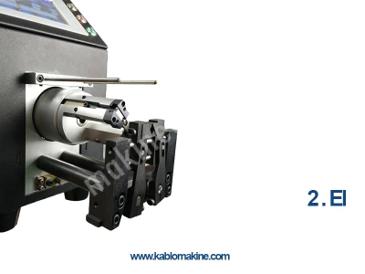 Otomatik Koaksiyel Kablo Sıyırma Makinesi
