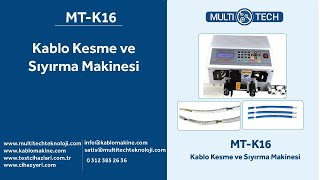 Kablo Kesme ve Sıyırma Makinesi
