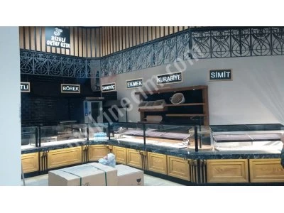 Pasta Dolabı Poğaça Börek Tatlı Unlu Mamüller Vitrin Dolabı