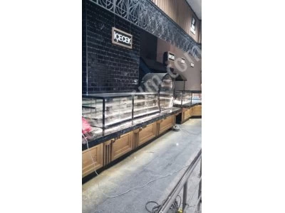 Pasta Dolabı Poğaça Börek Tatlı Unlu Mamüller Vitrin Dolabı