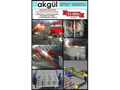 Briket Bims Beton Blok Makinaları