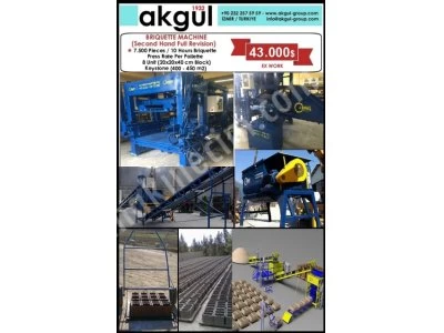 Briket Bims Beton Blok Makinaları