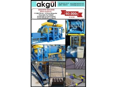 Briket Bims Beton Blok Makinaları