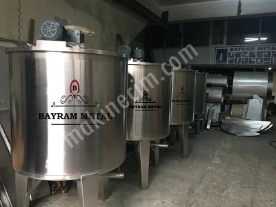 Paslanmaz Karıştırıcı Kazan Tank Mikser Deterjan Kozmatik