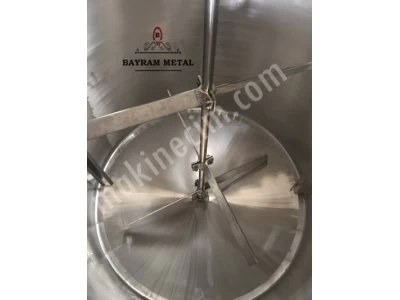 Paslanmaz Karıştırıcı Isıtmalı Mikser Kazan Tank Kozmatik Kimya