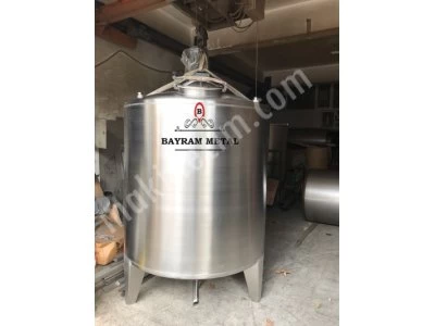 Paslanmaz Karıştırıcı Isıtmalı Mikser Kazan Tank Kozmatik Kimya