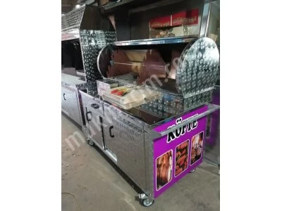 150X80 Cm Kokoreç Köfte Arabası Kokoreç Tezgahı İmalatcıdan