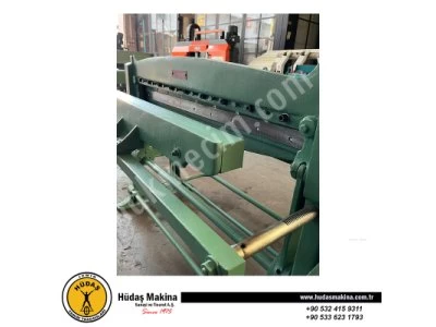 Komple Revize Edilmiş 1 Metre X 1.5 Mm.Baykal Motorlu Giyotin Makas