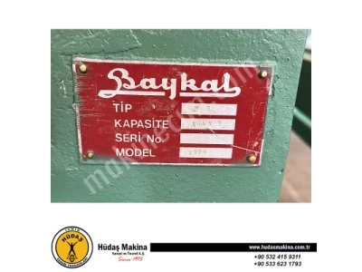 Komple Revize Edilmiş 1 Metre X 1.5 Mm.Baykal Motorlu Giyotin Makas