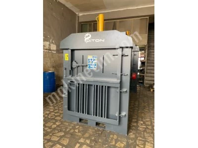 Dikey Balya Pres Makinası Hurda Presi Kağıt Karton Naylon Presi