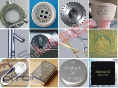 Fm20W Fiber Lazer Markalama Makinesi