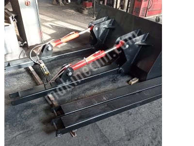 Forklift Odun Talaşı Kovası Forklift Uzatması