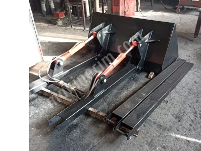 Forklift Odun Talaşı Kovası Forklift Uzatması
