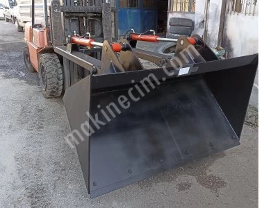 Forklift Odun Talaşı Kovası Forklift Uzatması
