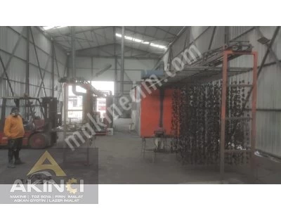 Toz Boya Fırını 720X275X200 Kabin