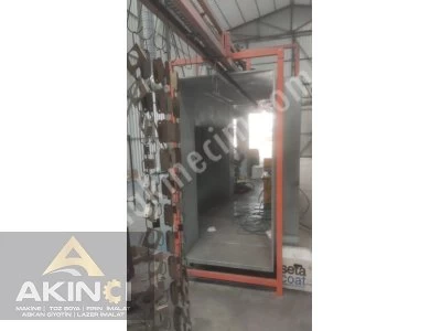 Toz Boya Fırını 720X275X200 Kabin