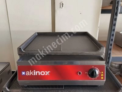 Elektrikli 70 Cm Döküm Izgara + Kdv