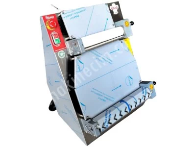 Osimo Dikey Tip Pide Pizza Hazırlama 30 Cm Hamur Açma Makinası (Lahmacun Tab) + Kdv