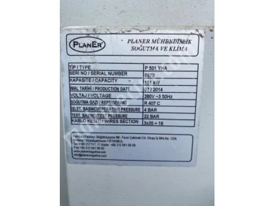 Satılık- Kiralık 2.El Çok Temiz 80Kw 68.787 Kcal/H Chiller Soğutma Grubu