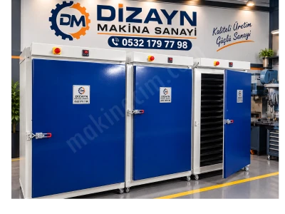 Plastik Enjeksiyon Öncesi Gaz Alma Fırınlar