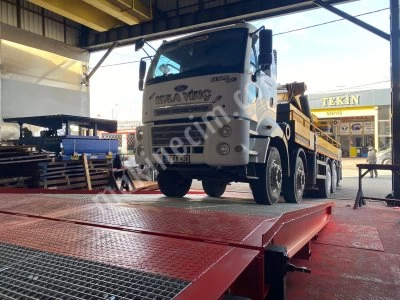 Askeri Araç Yükleme Rampası (30 Ton Taşıma Kapasiteli)