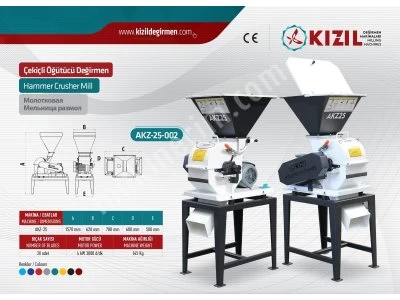 Çekiçli Değirmen Makinaları