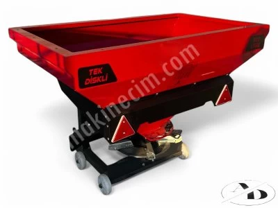 500 Lt Tek Disk Gübre Serpme Makinesi