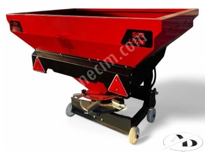 500 Lt Tek Disk Gübre Serpme Makinesi