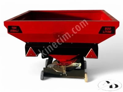 500 Lt Tek Disk Gübre Serpme Makinesi