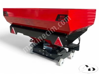 800 Lt Çift Disk Gübre Serpme Makinesi