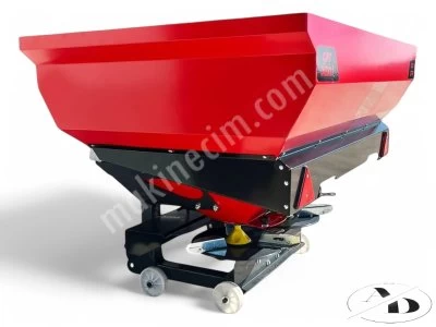 1000 Lt Çift Disk Gübre Serpme Makinesi