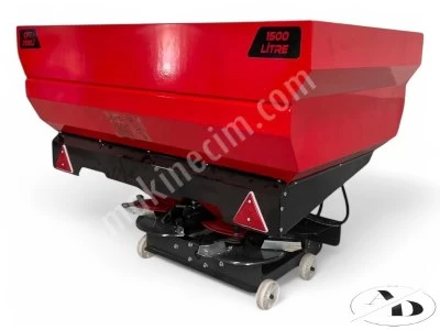 1500 Lt Çift Disk Gübre Serpme Makinesi