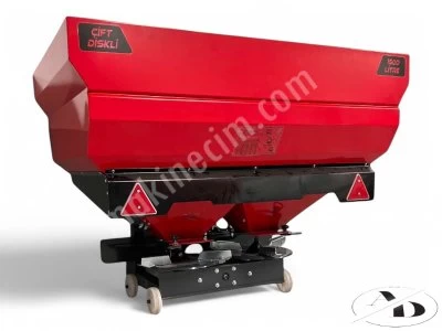1500 Lt Çift Disk Gübre Serpme Makinesi