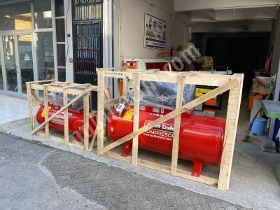 Sıfır 530 Litre Aydın Trafo Lt Kompresör 5.5 Hp Beygir 8 Bar Kompresör
