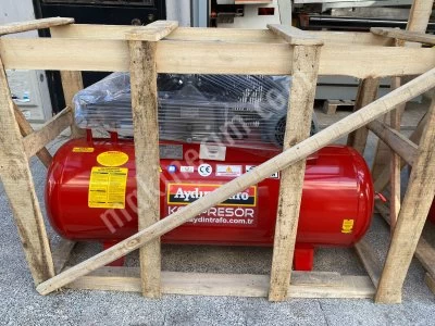 Sıfır 200 Litre Aydın Trafo Lt Kompresör 3 Hp Beygir 8 Bar Kompresör